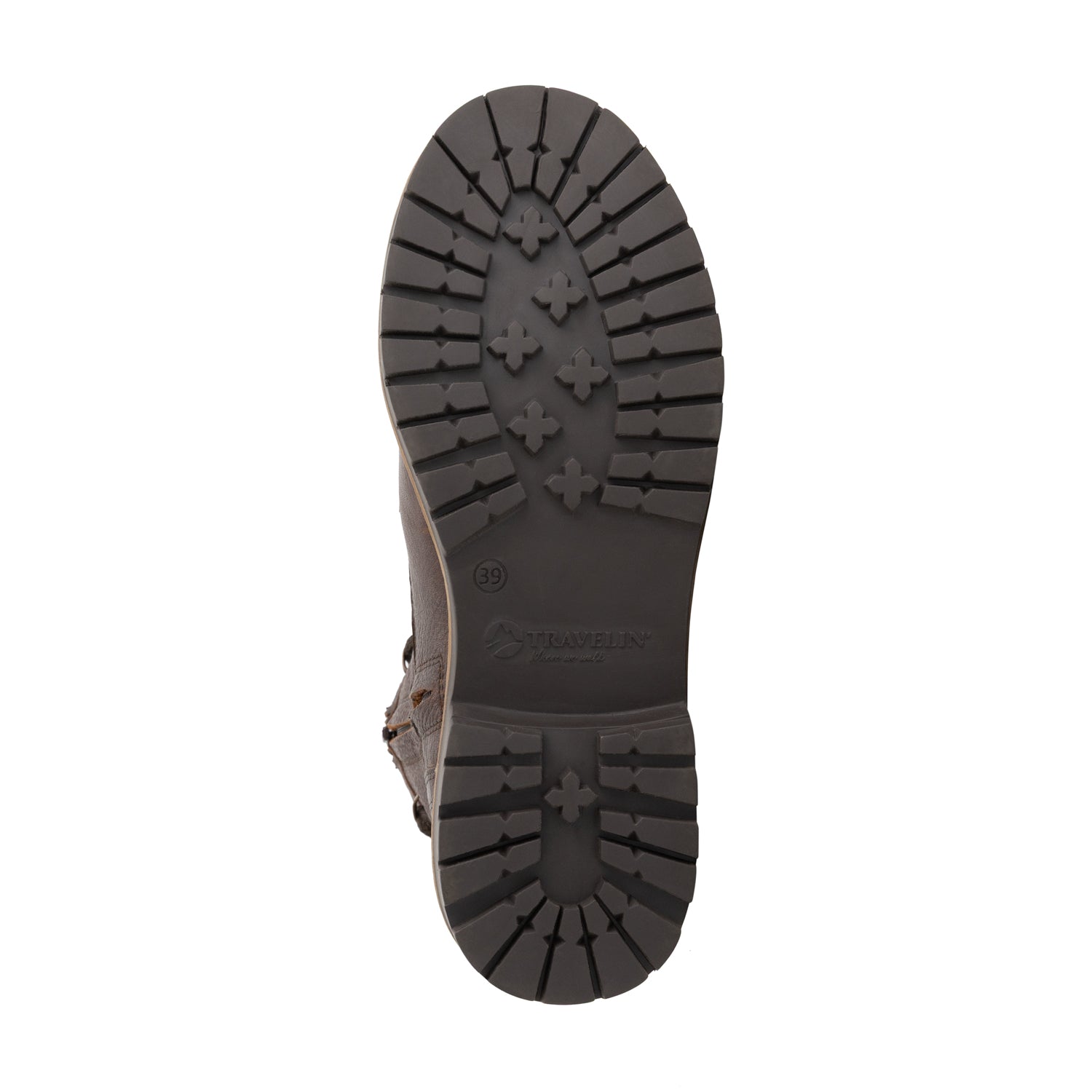 Kongsmark Women - Lace-up boots - Wool-lined - Dark brown UNS