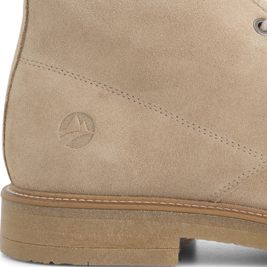 Redhill Men - Mid lace-up shoes - Suede - Sand DFH