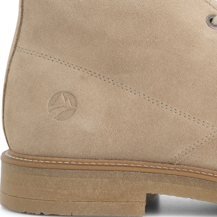 Redhill Men - Mid lace-up shoes - Suede - Sand DFH