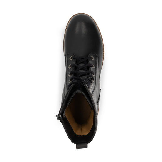 Forsol Women - Lace-up boots - Leather - Black UPS