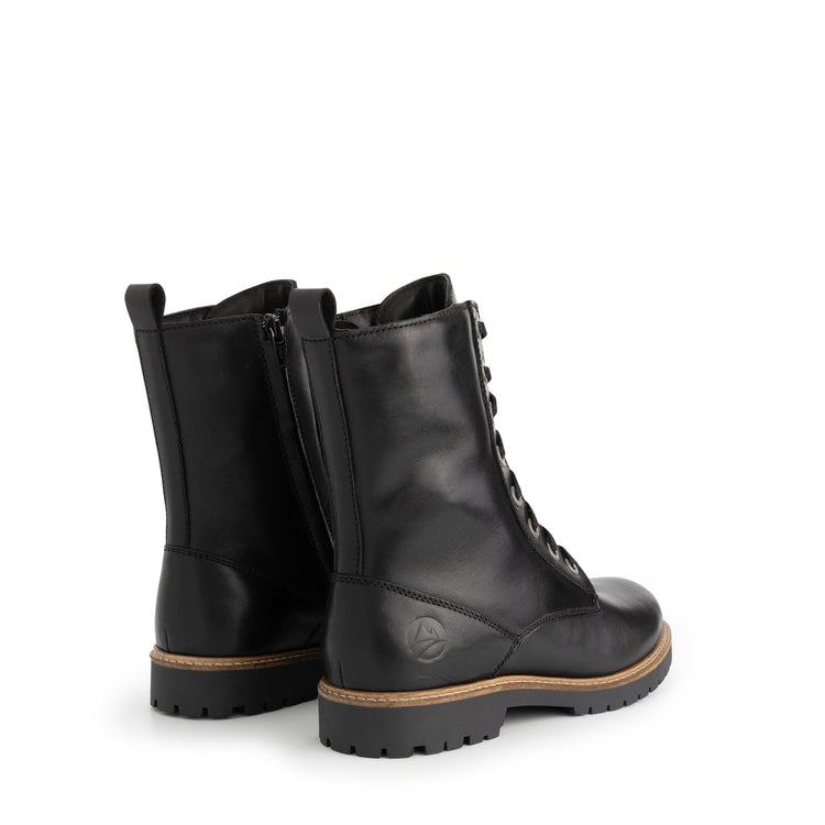 Ranelva Women - Lace-up boots - Wool-lined - Black BD