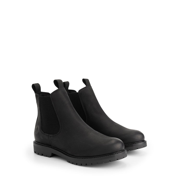 Sivik Women - Chelsea boots - Nubuck - Black FRD