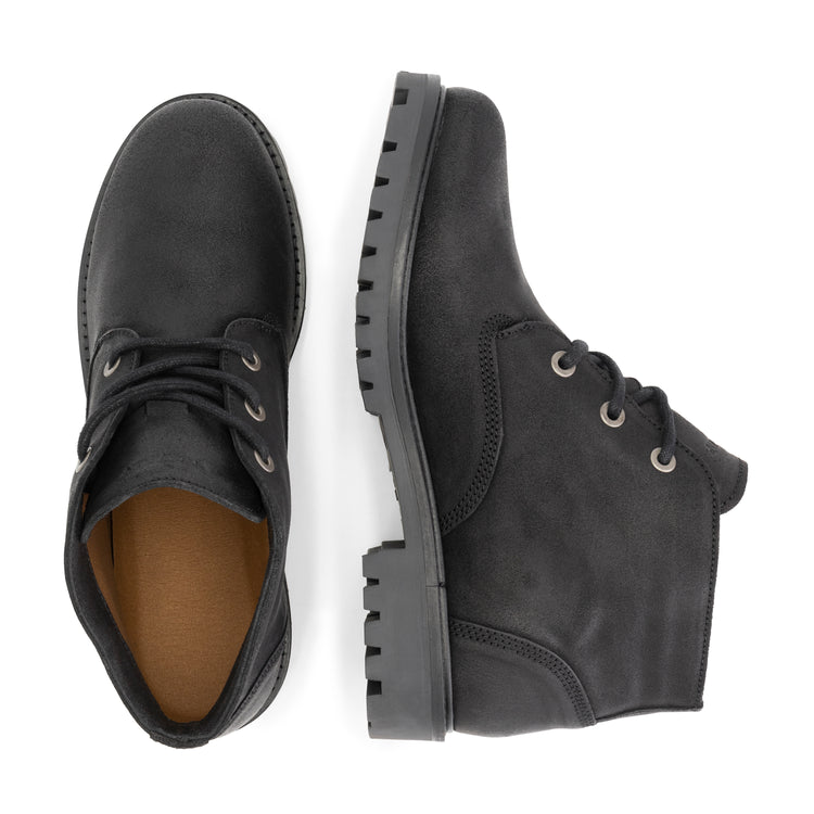 Thorning Men - Lace-up boots - Suede - Black UPD