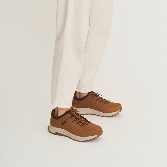 Skagan Men - Low hiking shoes - Waterproof - Cognac MV