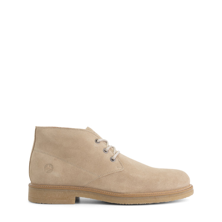 Redhill Men - Mid lace-up shoes - Suede - Sand R