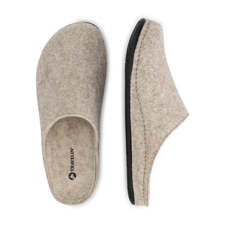 Come Home Men - House slippers - Wool - Sand UPD