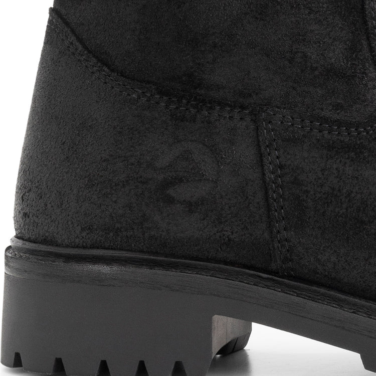 Honefoss boots - Suede ankle boots - Black DFH