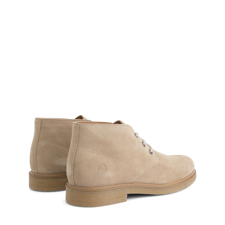 Redhill Men - Mid lace-up shoes - Suede - Sand BD