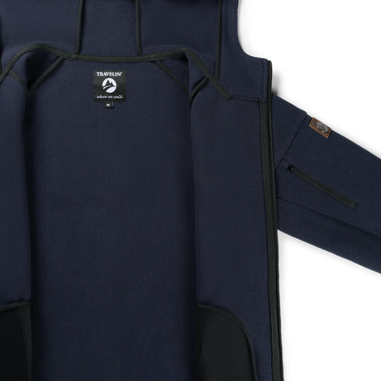 Bryndis Women - Outdoor cardigan - Navy DCI