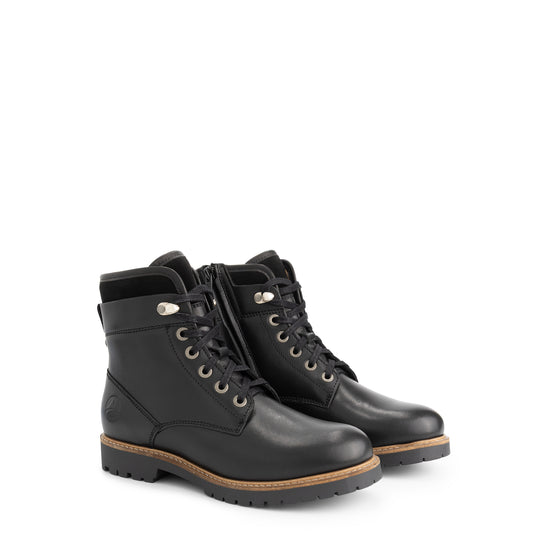 Seiland Women - Lace-up boots - Leather - Black FRD