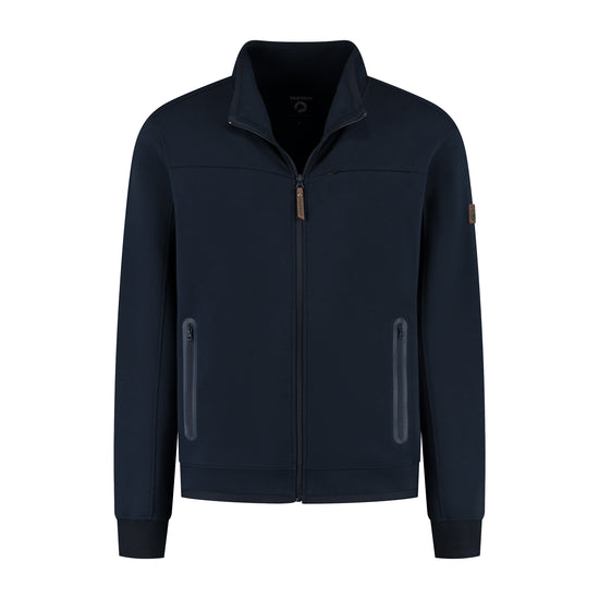 Olle Men - Outdoor Cardigan - Sweat - Navy F