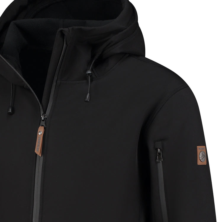 Sverre Men - Softshell jacket - Waterproof - Black DCB