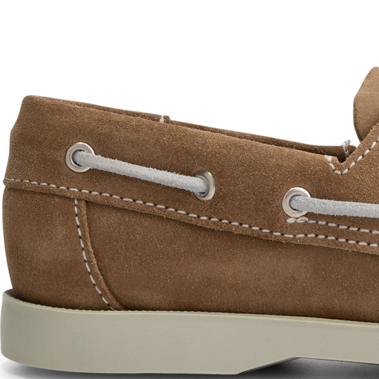 Foss Kids - Boat shoes - Suede - Light brown DFH