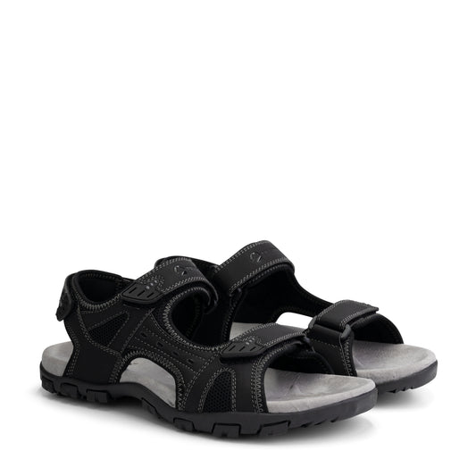 Horten Men - Hiking sandals - Black FRD
