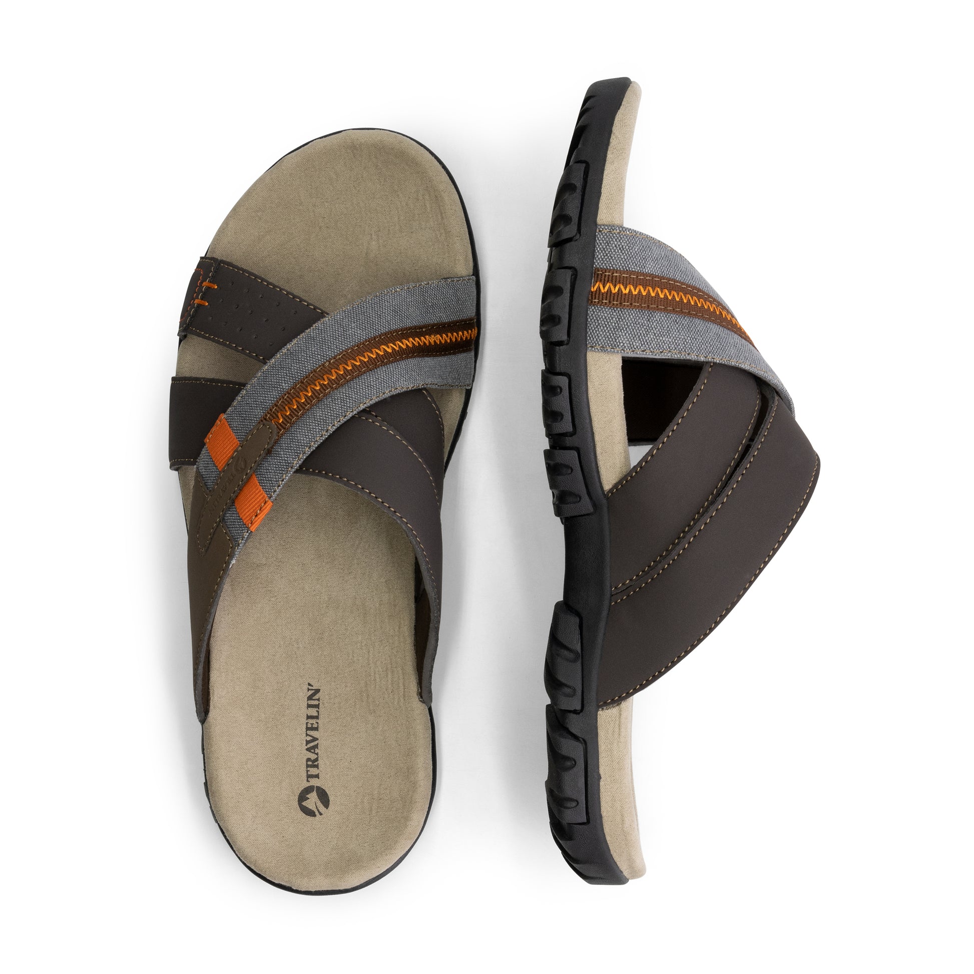 Solsvik Men - Outdoor sandals - Brown UPD