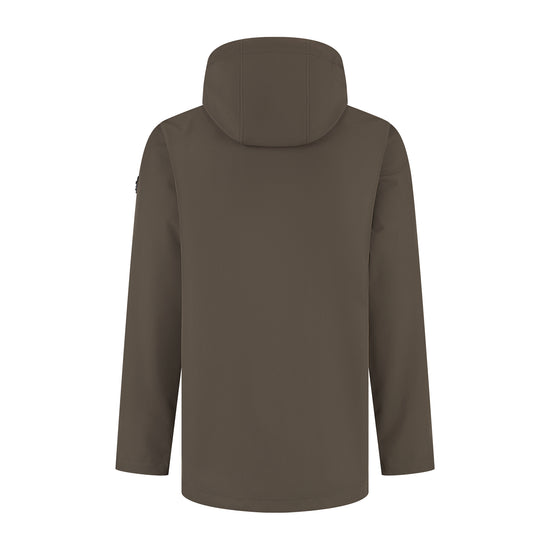 Njal Men - Softshell Jacket - Waterproof - Dark Brown B