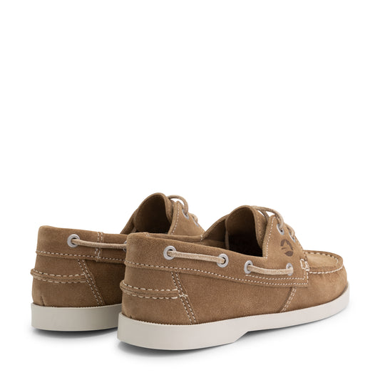 Penzance Women - Boat shoes - Suede - Light brown BD