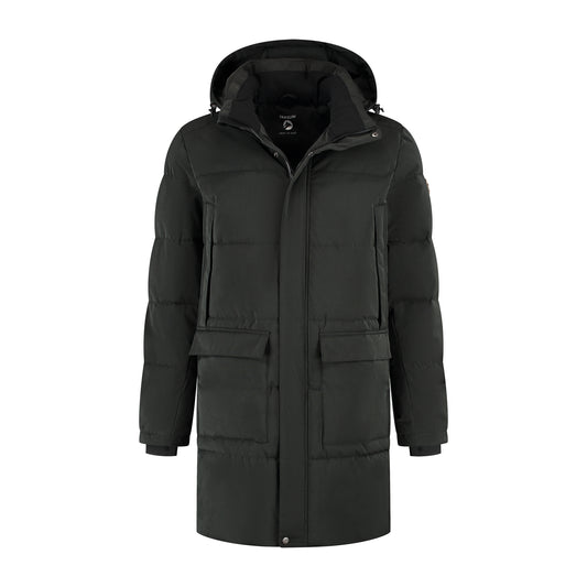 Ladan Men - Puffer jacket - Water-resistant - Black F