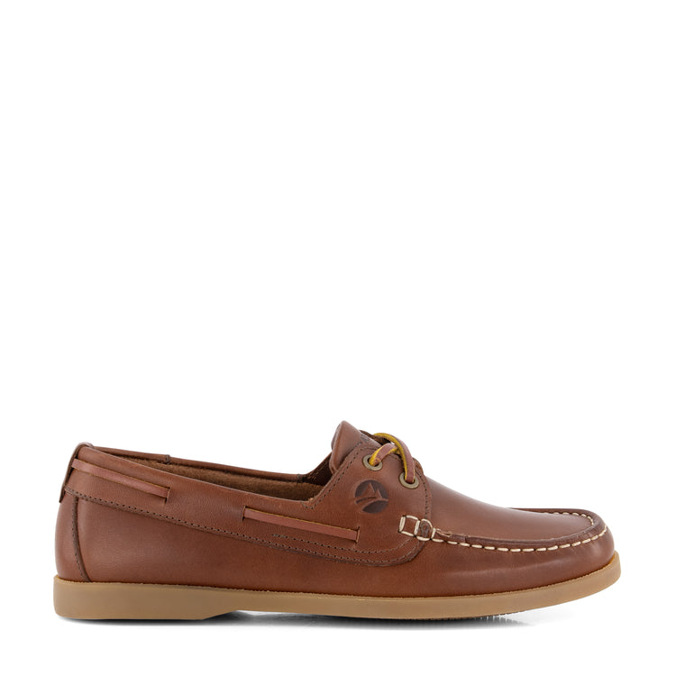 Exmouth Women - Boat shoes - Leather - Brown R