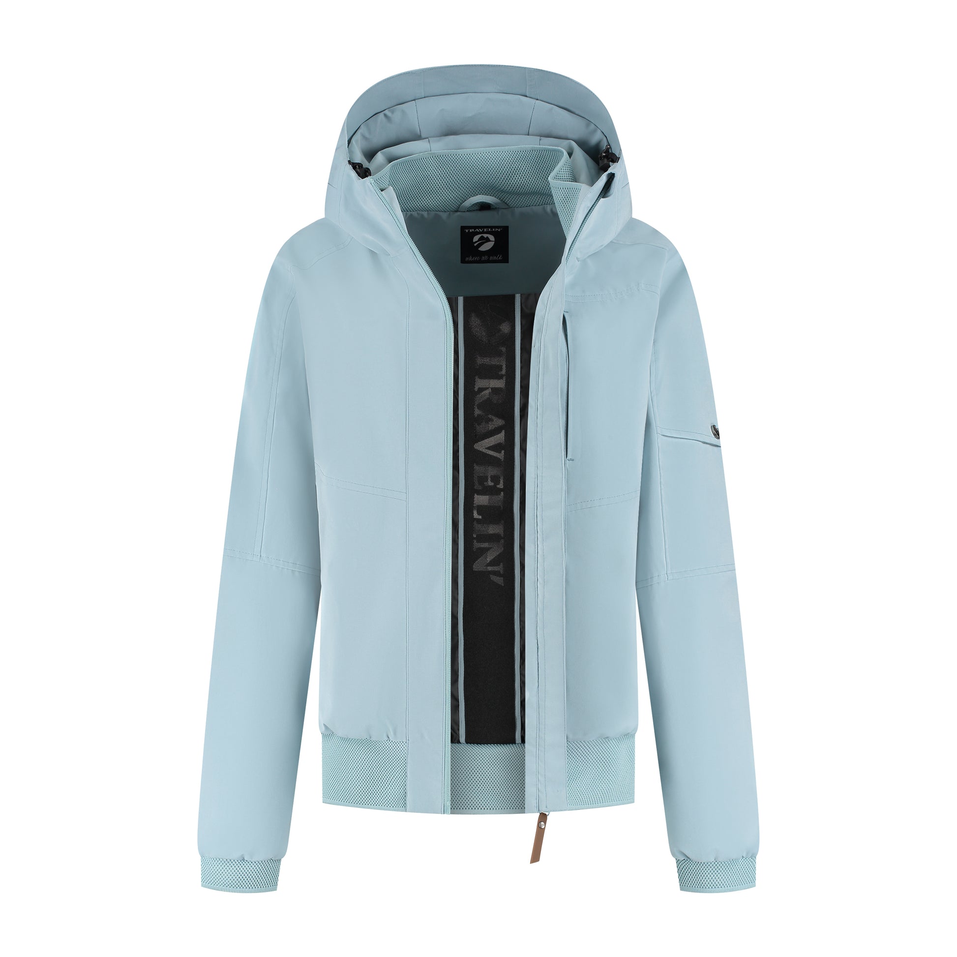 Katla - Waterproof jacket - Women - Light blue CVO