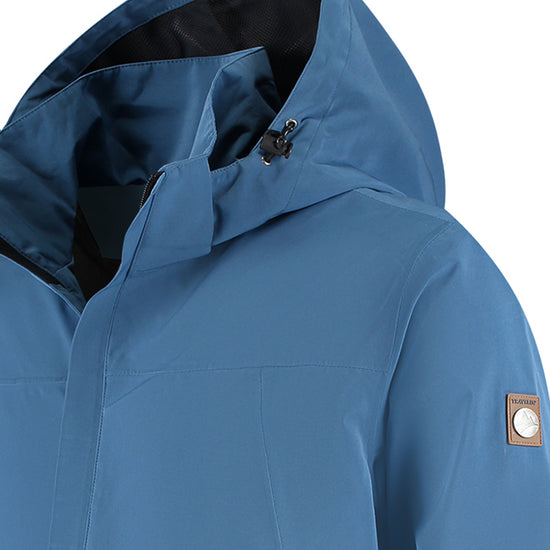 Aron Men - Hardshell jacket - Waterproof - Blue DCB