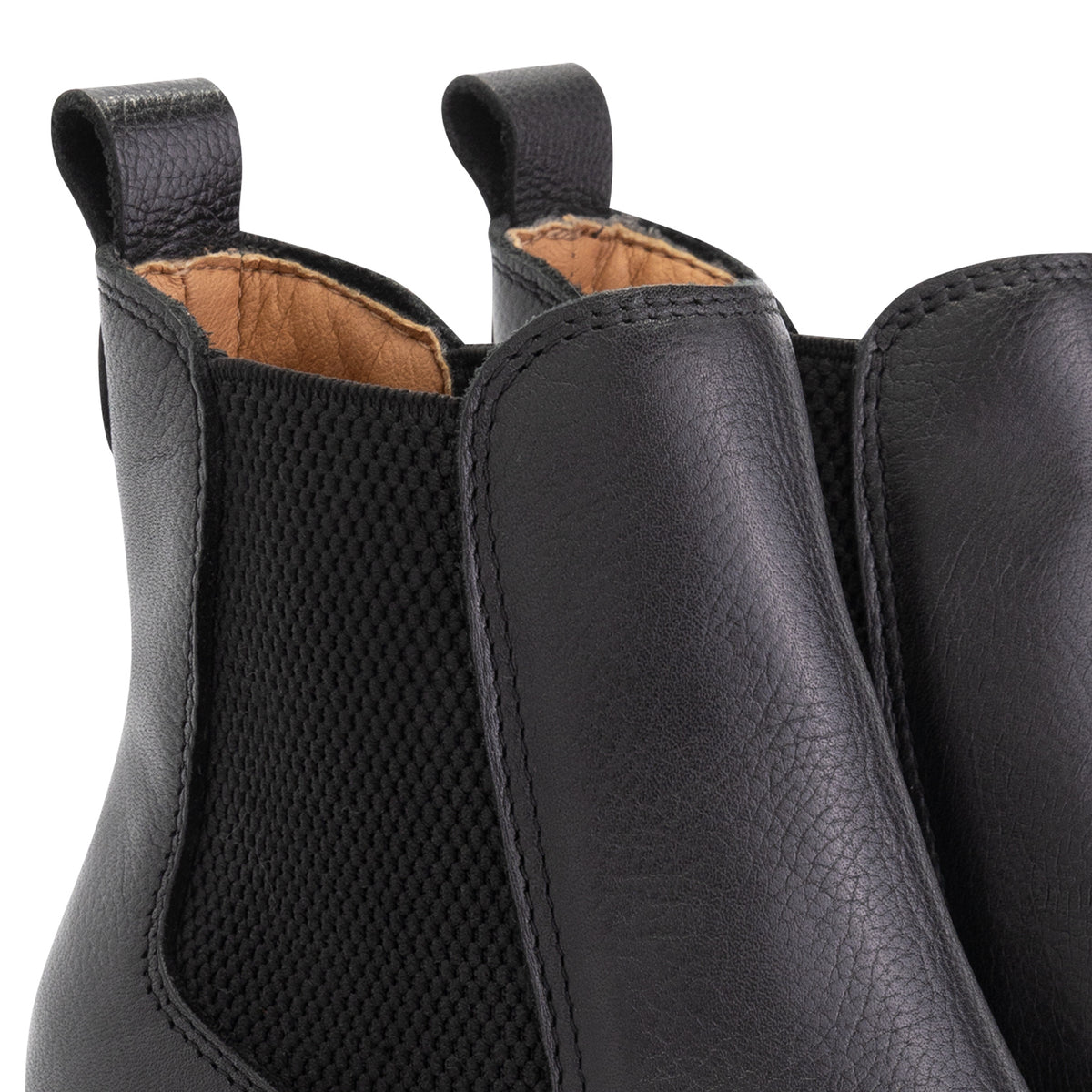 Ivry Women - Leather chelsea boots - Black DFS