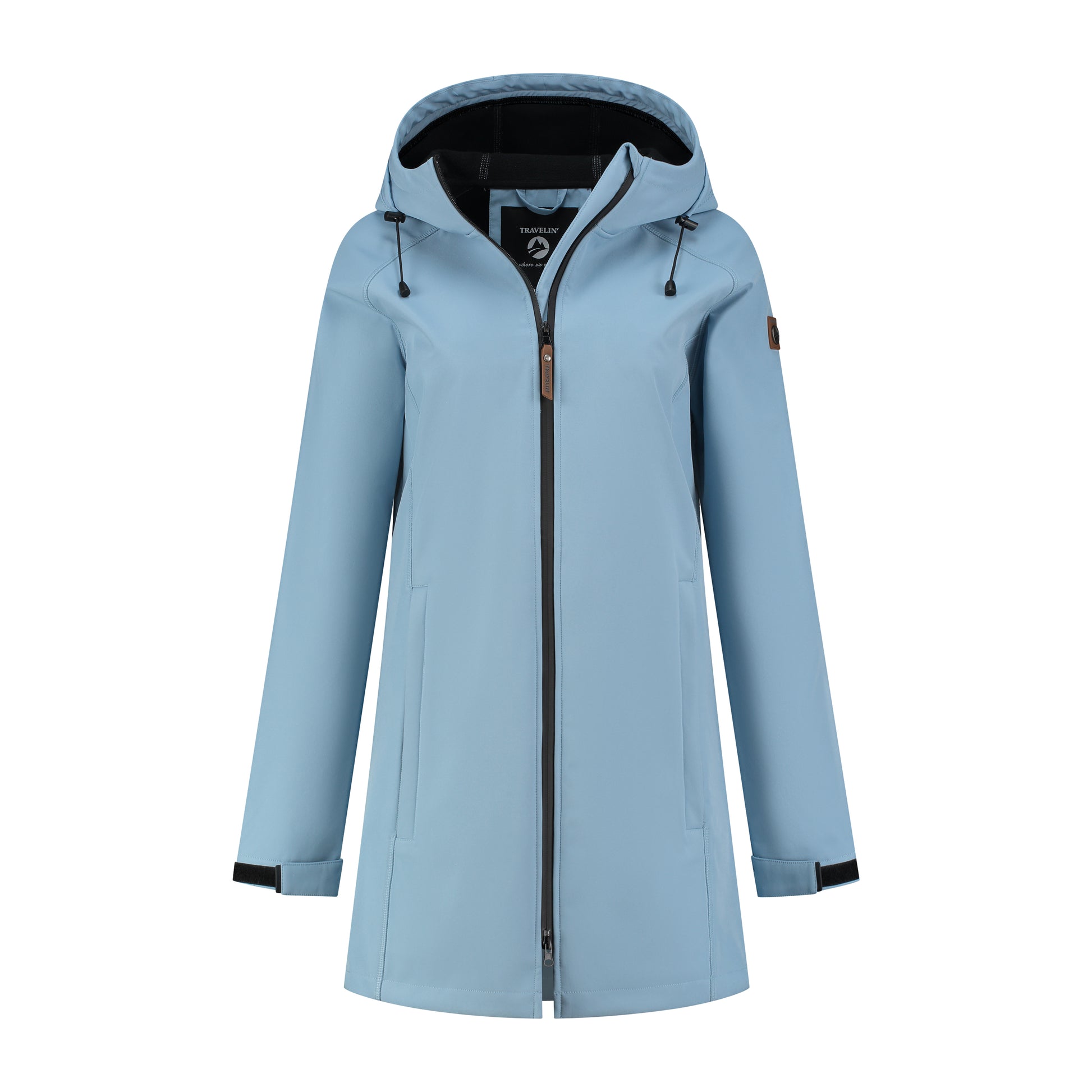Tuula Women - Softshell jacket - Waterproof - Blue F