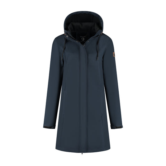 Erika - Waterproof softshell jacket - Women - Navy F