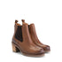 Ivry Women - Leather chelsea boots - Cognac FRD