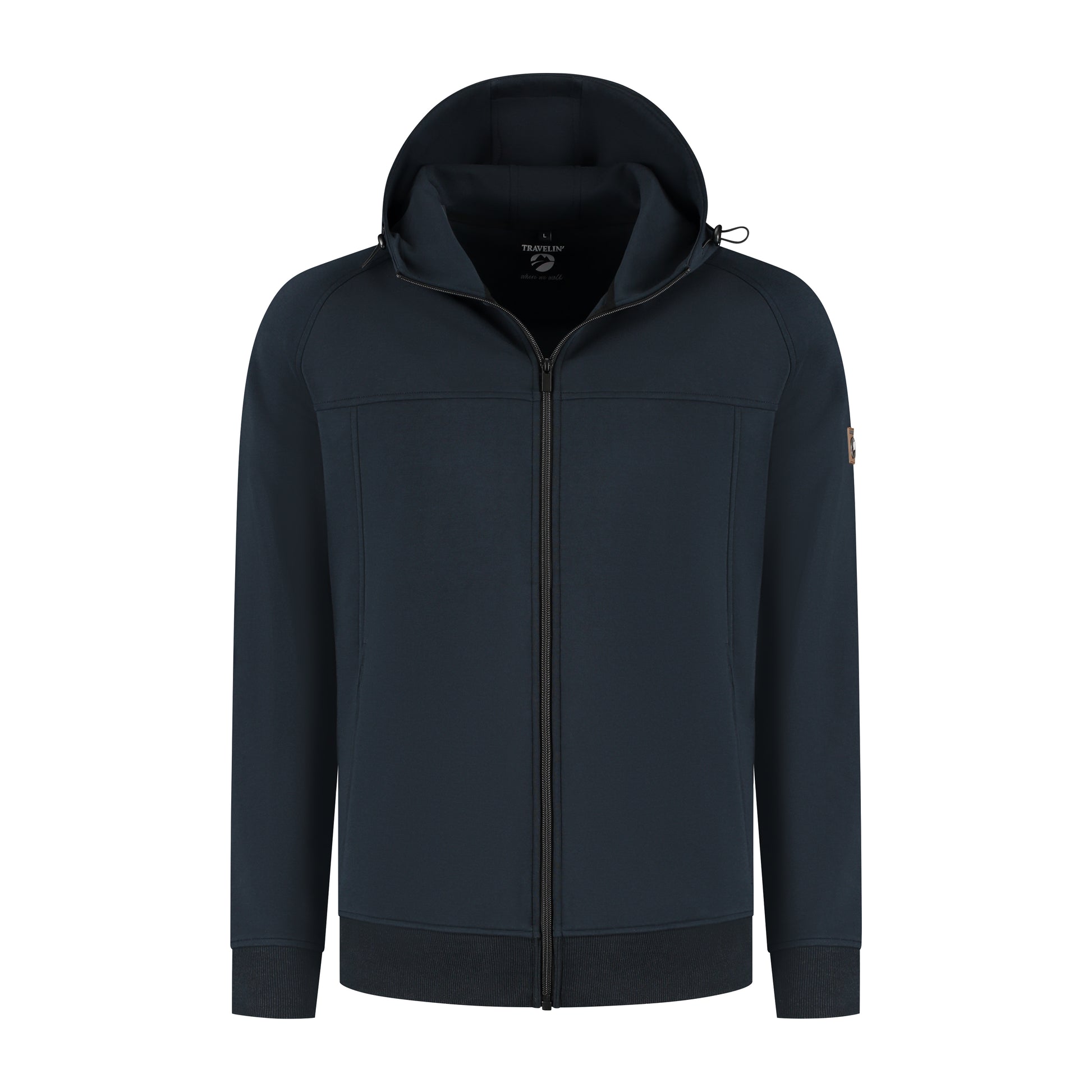 Soren Men - Outdoor cardigan - Sweater - Navy F