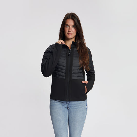Lyan Women - Outdoor Vest - Lined - Black MV