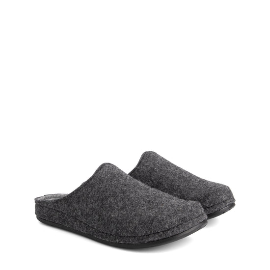Come Home Women - House slippers - Wool - Dark grey FRD