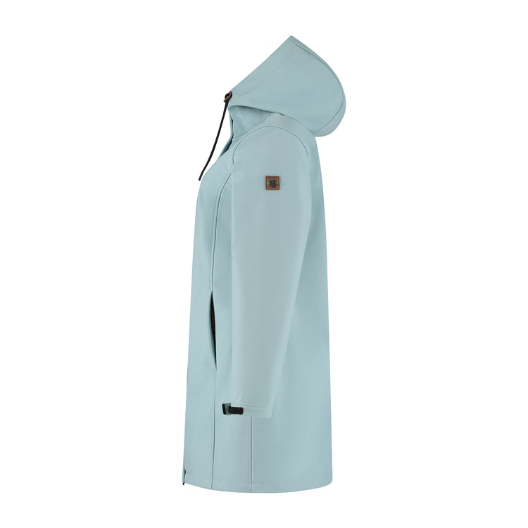 Erika - Waterproof softshell jacket - Women - Light blue L