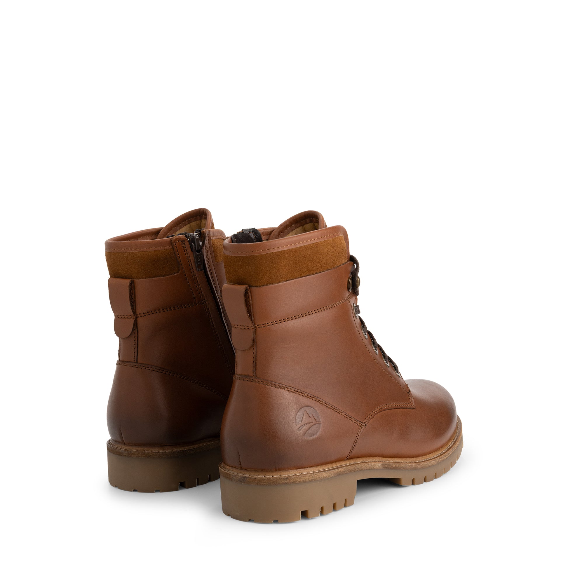 Karhamn Men - Lace-up boots - Leather - Cognac BD