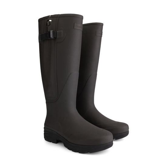 Glendale - High rubber boots - Women - Brown FRD