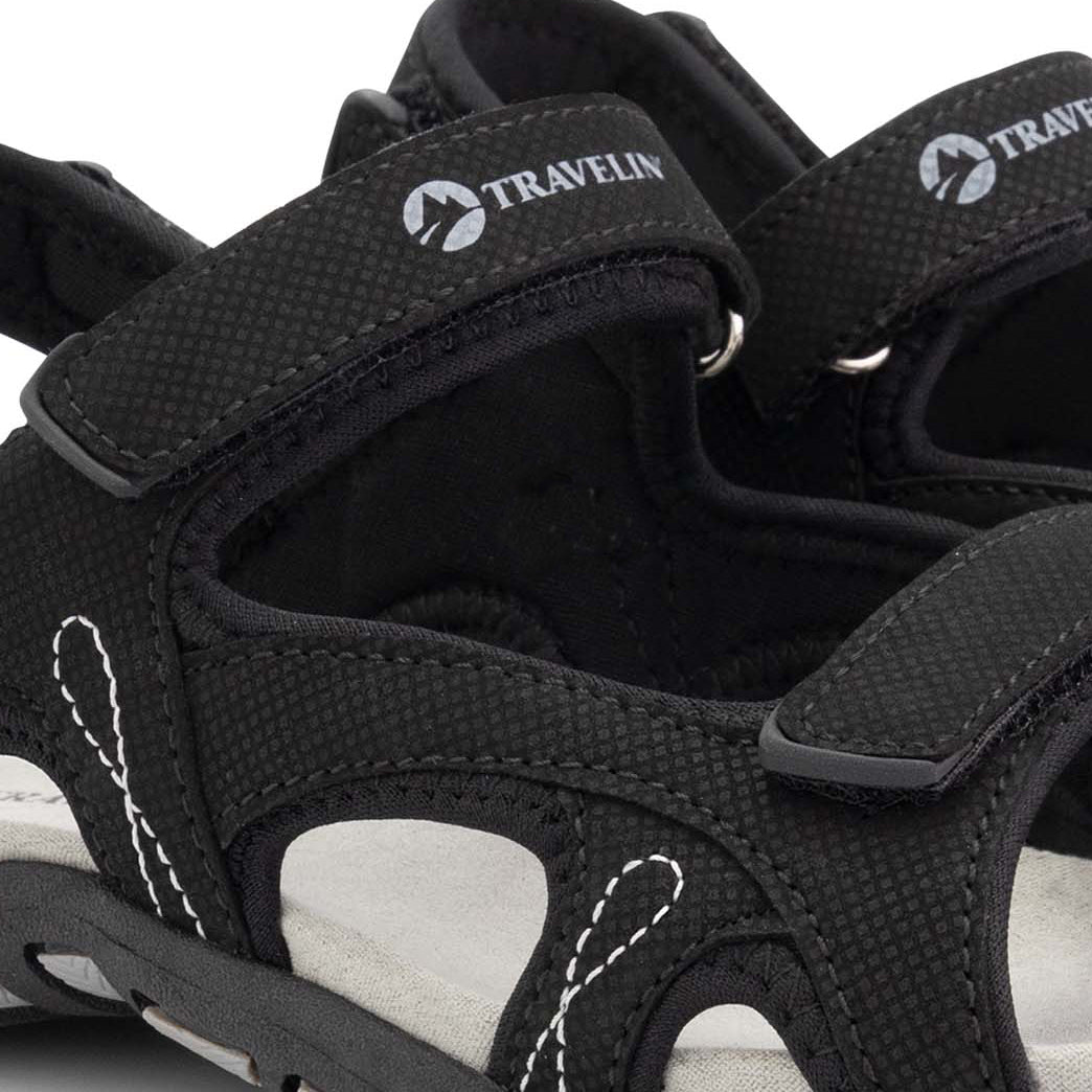 Strijn Women - Hiking sandals - Black DFW
