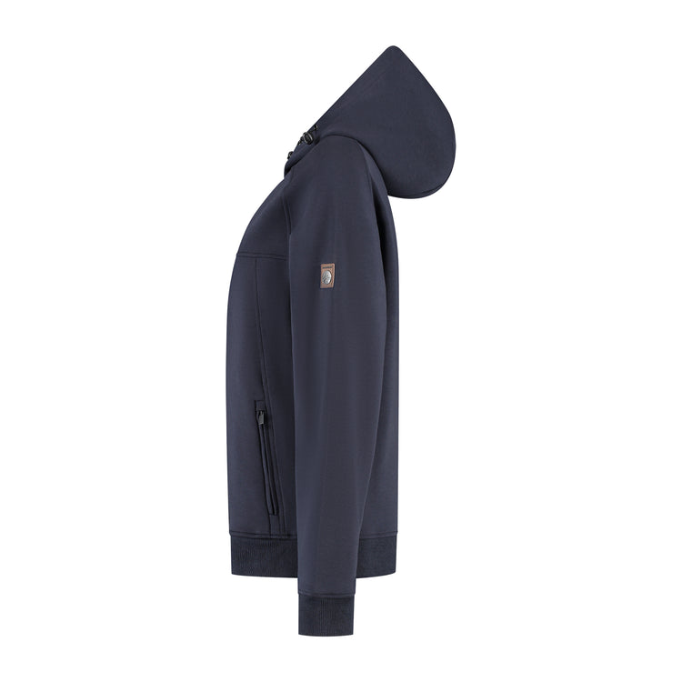 Stine Women - Hooded Cardigan - Sweat - Navy L