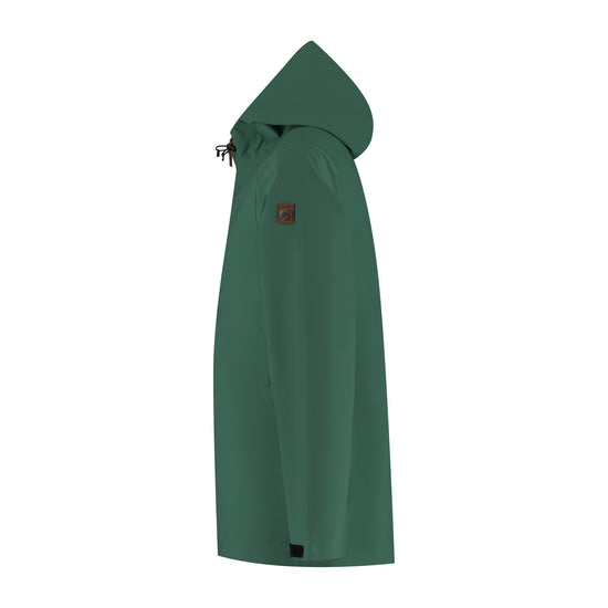 Jari - Rain jacket - Men - Dark green L