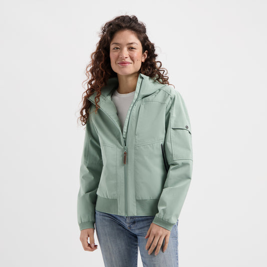 Katla Women - Hardshell jacket - Waterproof - Green MV