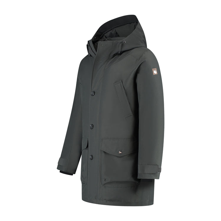 Olav Men - Parka - Waterpoof - Dark grey FL