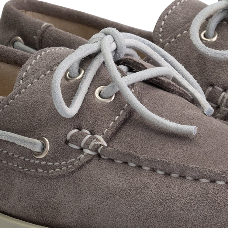 Foss Kids - Boat shoes - Suede - Grey DFW