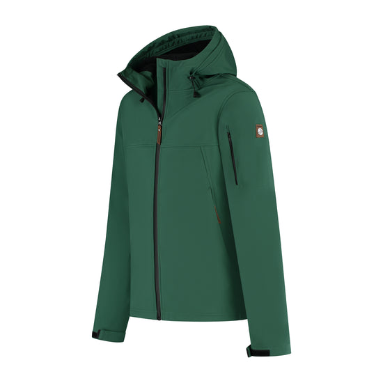 Stian - Waterproof softshell jacket - Men - Dark green FL