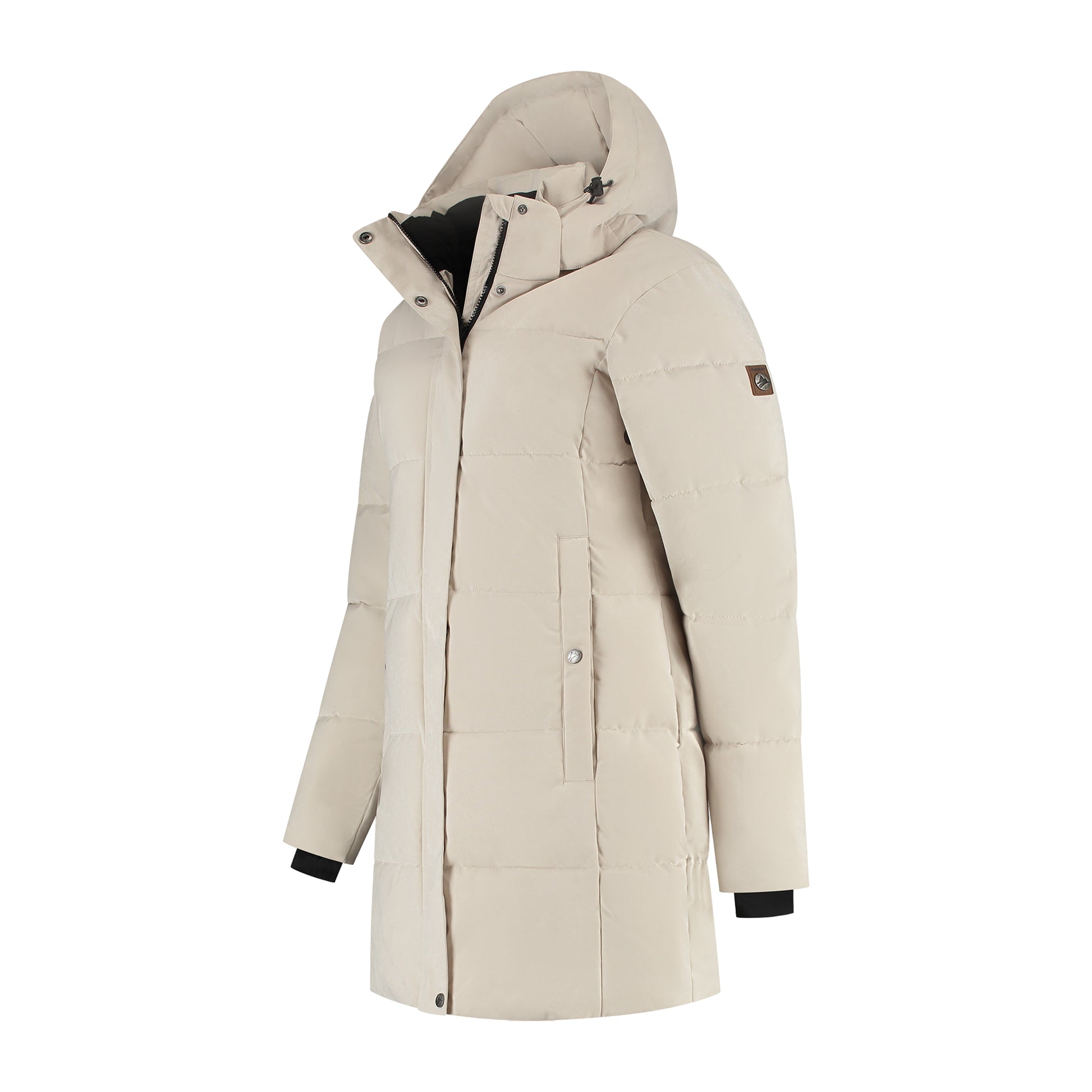 Rissne Women - Puffer jacket - Water-resistant - Sand FL