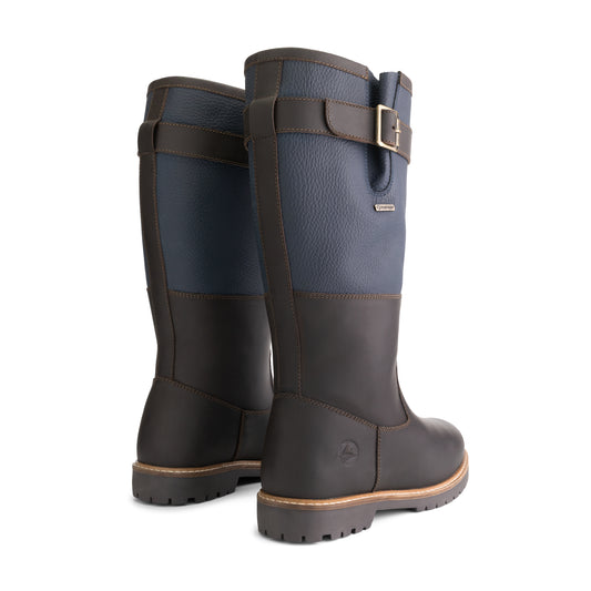 Grimstad - Wool-lined outdoor boots - Women - Blue BD