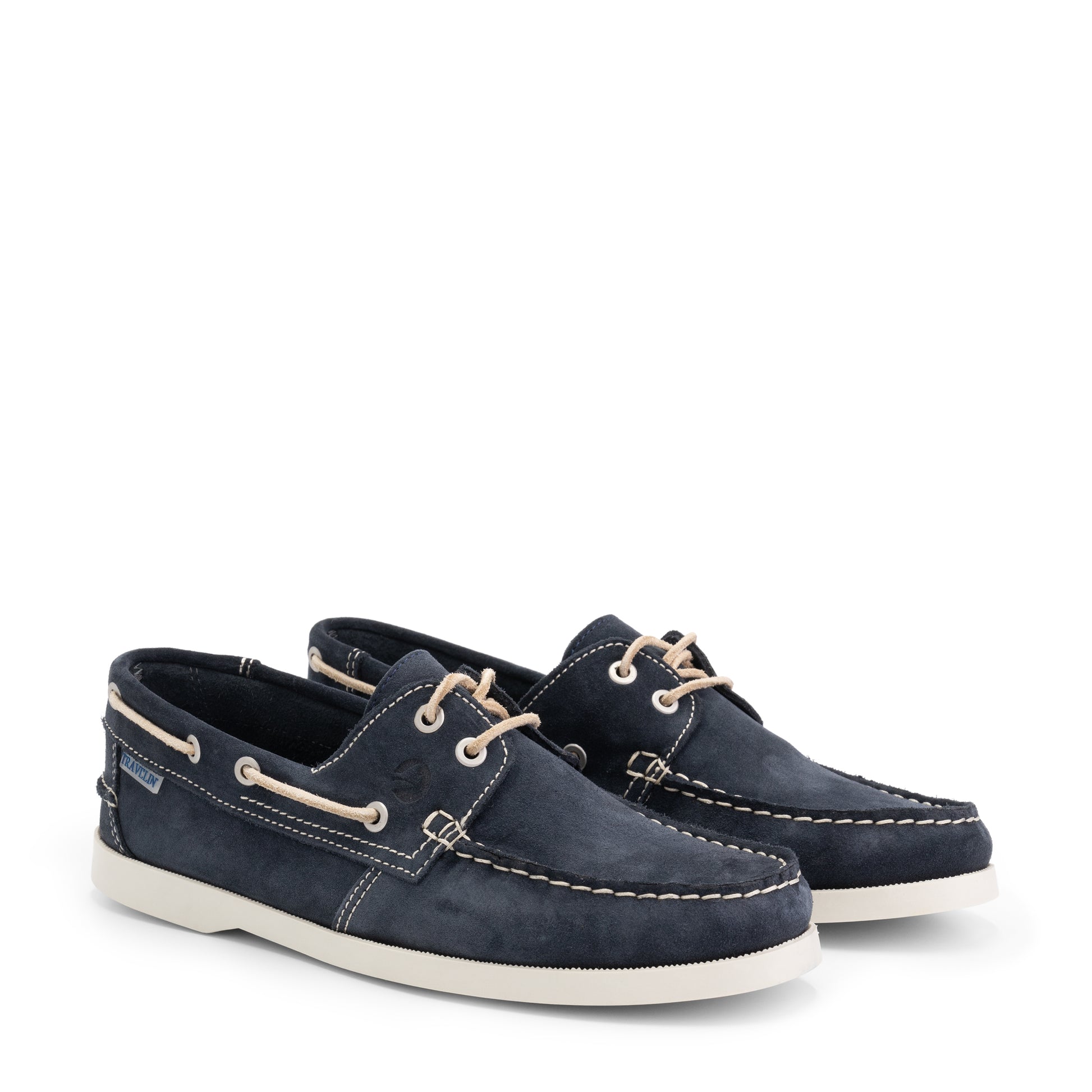 Penzance Men - Boat shoes - Suede - Navy FRD