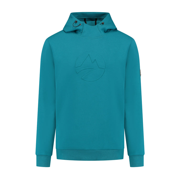 Ivar Men - Outdoor sweater - Hoodie - Blue F