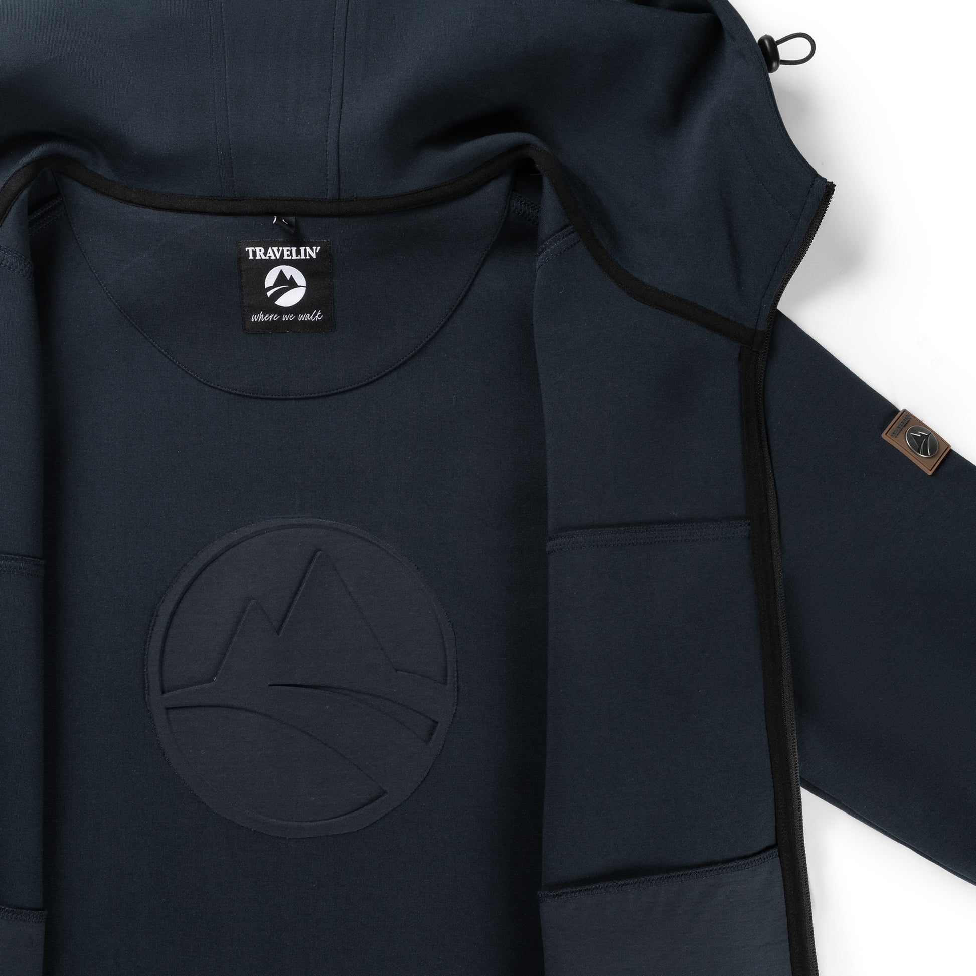 Soren Men - Outdoor cardigan - Sweater - Navy DCI