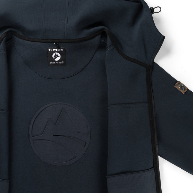 Soren Men - Outdoor cardigan - Sweater - Navy DCI