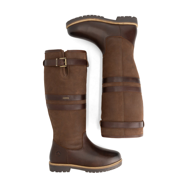 Frederikstad Women - Outdoor boots - Waterproof - Dark brown UPD