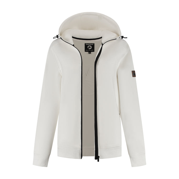 Silje Women - Outdoor cardigan - Sweater - Off-white CVO